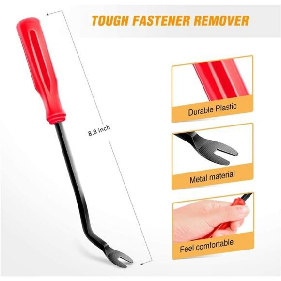 GOOACC - GRC-33 240PCS Bumper Retainer Clips Car Plastic Rivets Fasteners Push - Picture 5 of 7